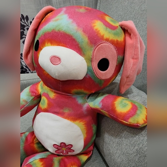 HTF 20" Squishmallows Squeezemallows ~ Exclusive Shena The Dog Easter 2022 ~NWOT - Picture 4 of 11